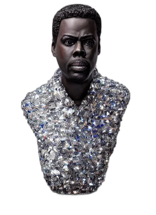 dress, jacket, jewelry, crown, 3d render, photorealistic, concept art, bust transparent PNG cut-out