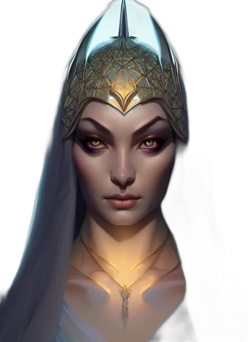 crown, face, jewelry, mask, fantasy art, concept art, comic book art, 3d render transparent PNG cut-out