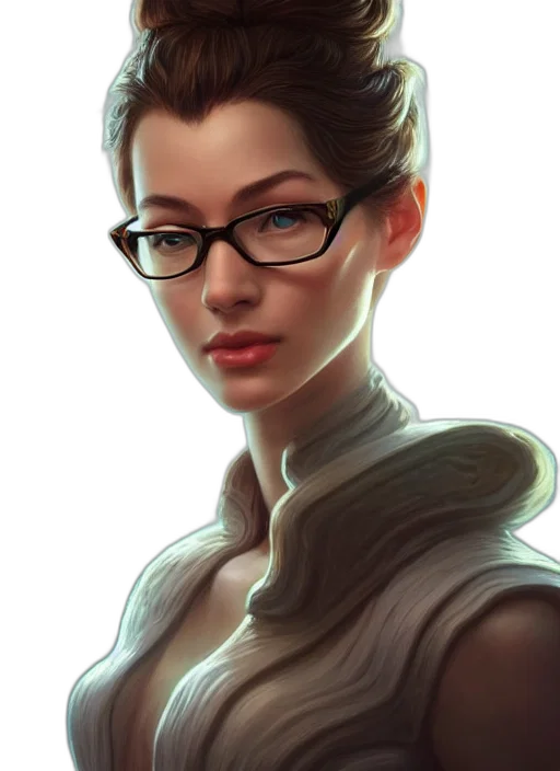staff, face, jewelry, fantasy art transparent PNG cut-out