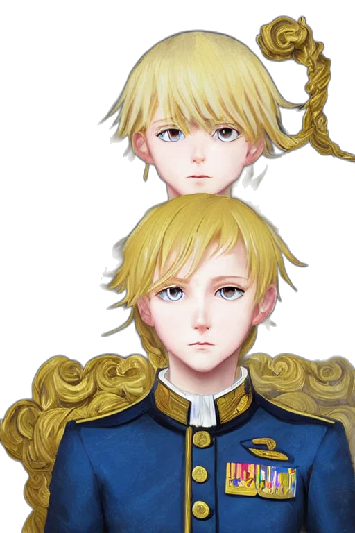 crown, staff, face, fantasy art transparent PNG cut-out