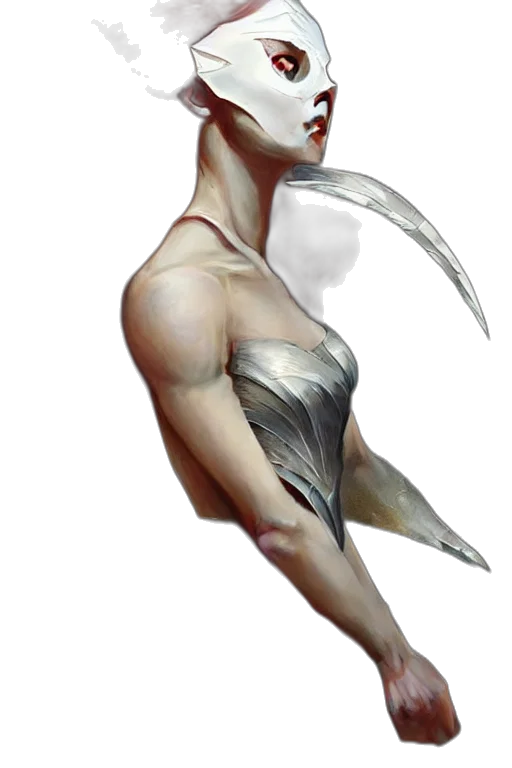 mask, face, creature, dragon transparent PNG cut-out