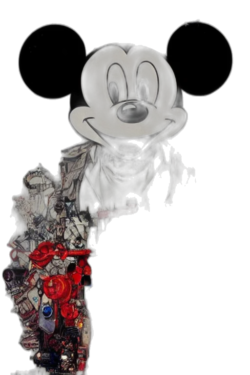 mask, robot, weapon, staff transparent PNG cut-out