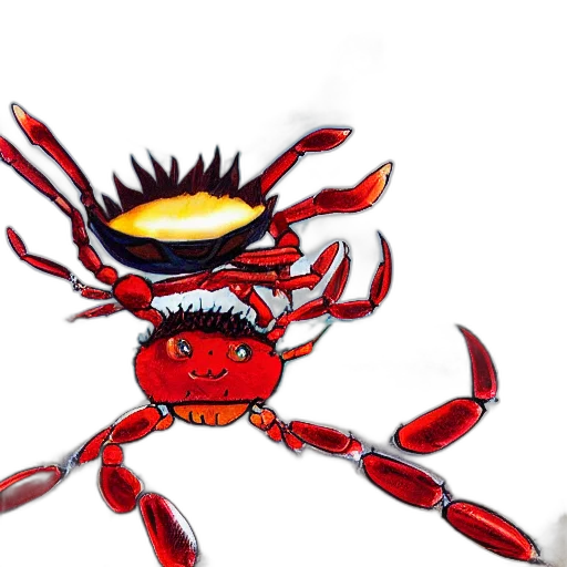 creature, animal, crown, jewelry, concept art, 3d render, photorealistic, fantasy art transparent PNG cut-out