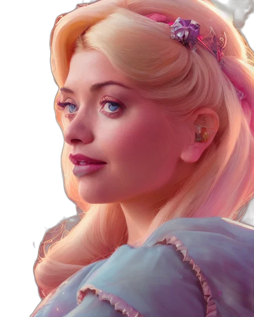 face, crown, fantasy art, photorealistic, concept art, oil painting, pastel, colorful transparent PNG cut-out