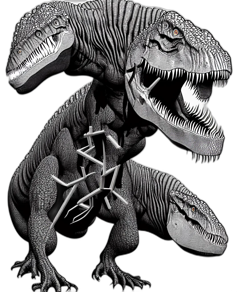 dragon, creature, animal, 3d render transparent PNG cut-out