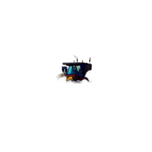 robot, creature, mask, weapon transparent PNG cut-out