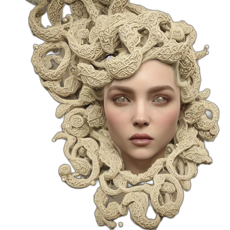 hair, jewelry, hat, crown, 3d render, photorealistic, fantasy art, concept art transparent PNG cut-out