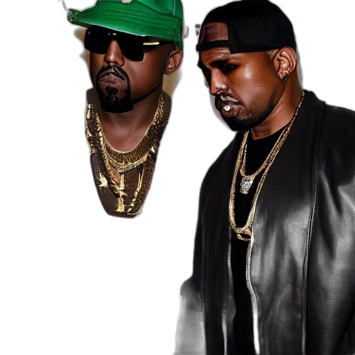 jacket, hat, mask, photorealistic, concept art, 3d render, cartoon, green transparent PNG cut-out