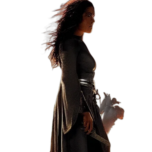 dress, sword, weapon, staff, concept art, outer space, epic, photo transparent PNG cut-out