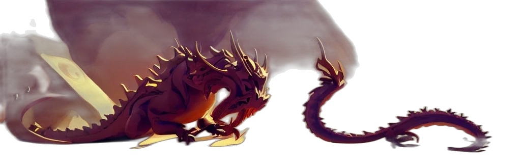 dragon, creature, animal, weapon transparent PNG cut-out