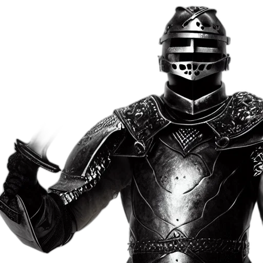 sword, robot, mask, staff transparent PNG cut-out