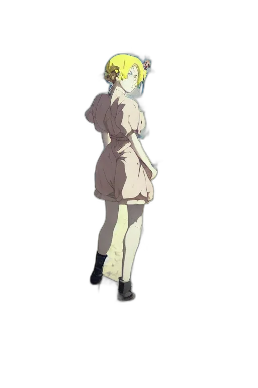 dress, staff, creature, jacket transparent PNG cut-out