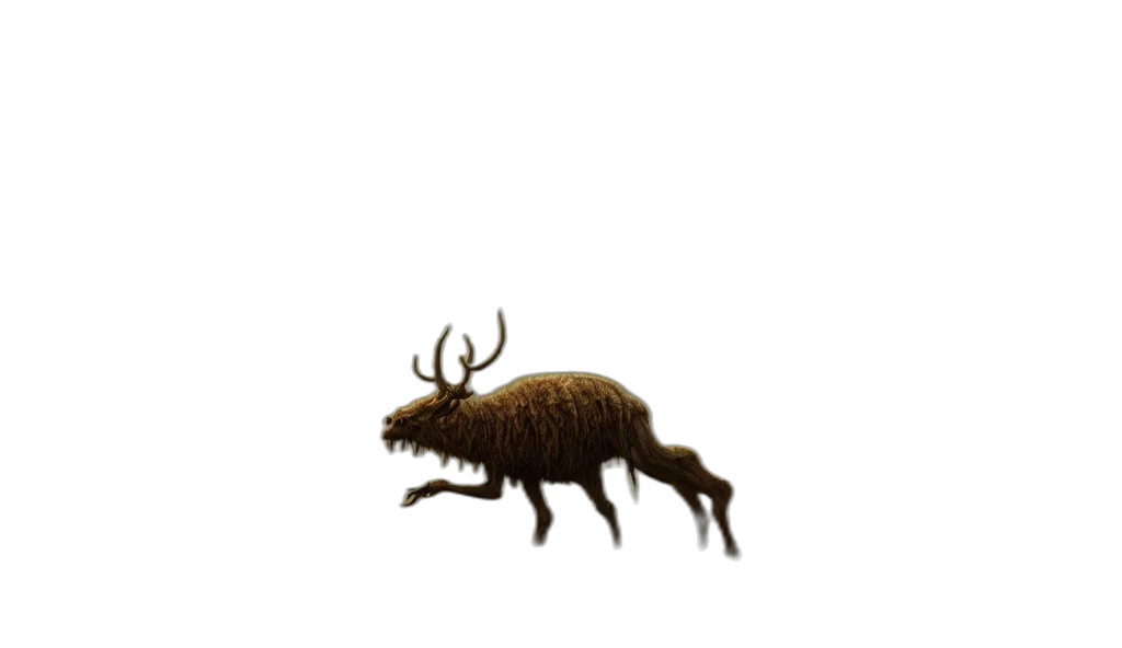 animal, creature, hair, furniture, concept art, 3d render, photorealistic, pixel art transparent PNG cut-out