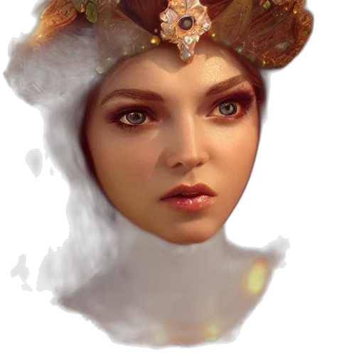 crown, face, hat, mask transparent PNG cut-out