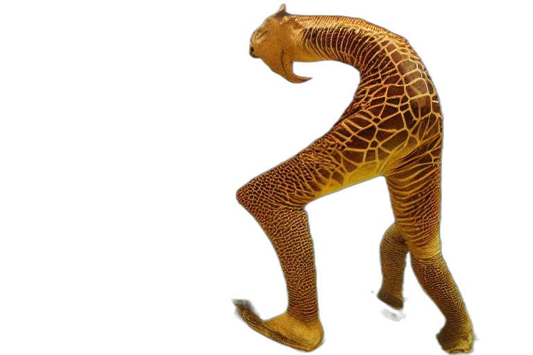 creature, animal, dragon, 3d render transparent PNG cut-out