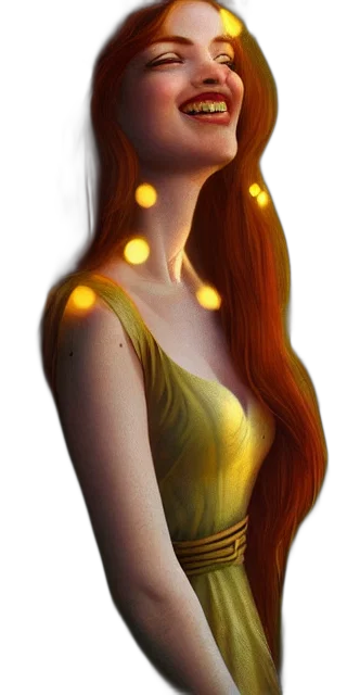 dress, jewelry, crown, face, fantasy art, 3d render, concept art, photorealistic transparent PNG cut-out