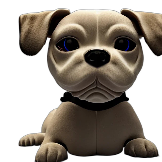 animal, staff, face, creature, 3d render, photorealistic, cartoon, concept art transparent PNG cut-out