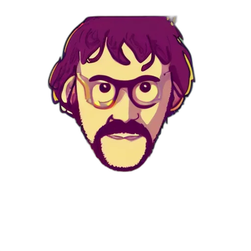 face, staff, pixel art, cartoon, concept art, comic book art, jack, stauber transparent PNG cut-out