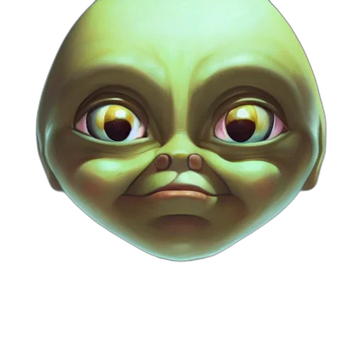 mask, face, creature, robot transparent PNG cut-out