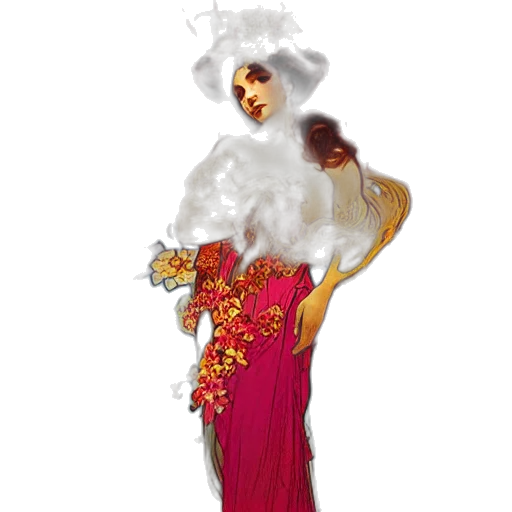dress, crown, concept art, fantasy art, pixel art, photorealistic, red, golden transparent PNG cut-out
