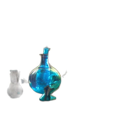 bottle, jewelry, dragon, furniture, 3d render, vaporwave, photorealistic, underwater transparent PNG cut-out