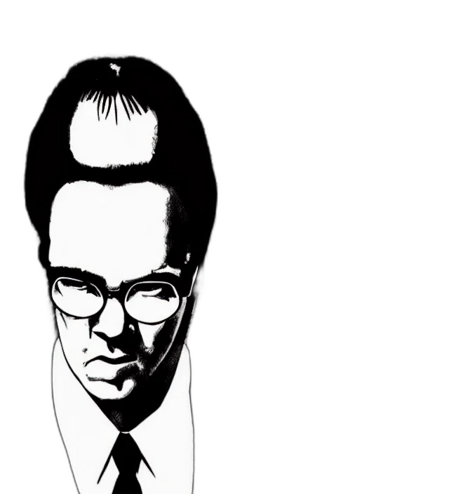staff, face, cartoon, comic book art transparent PNG cut-out