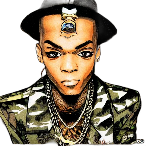 face, cartoon, photorealistic, comic book art transparent PNG cut-out