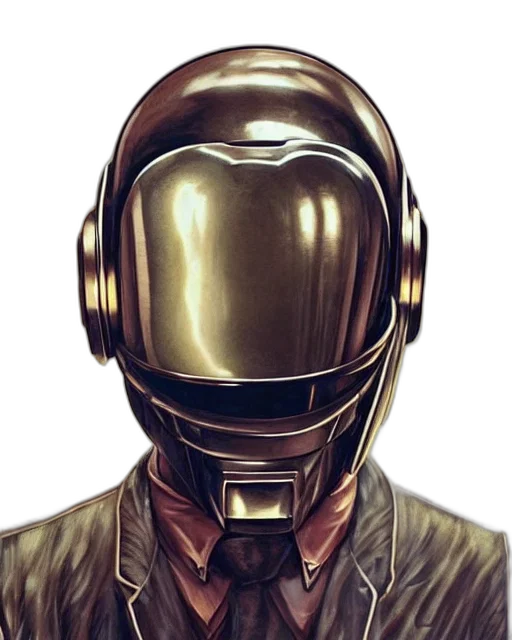 robot, mask, face, jacket transparent PNG cut-out