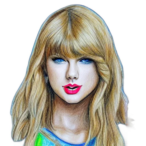 face, photorealistic, watercolor, cartoon transparent PNG cut-out