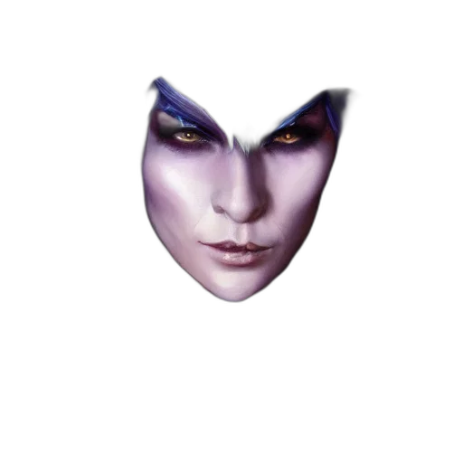 mask, face, dragon, creature transparent PNG cut-out