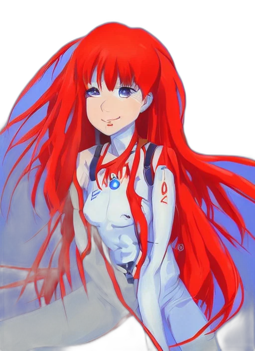 dress, staff, hair, anime transparent PNG cut-out