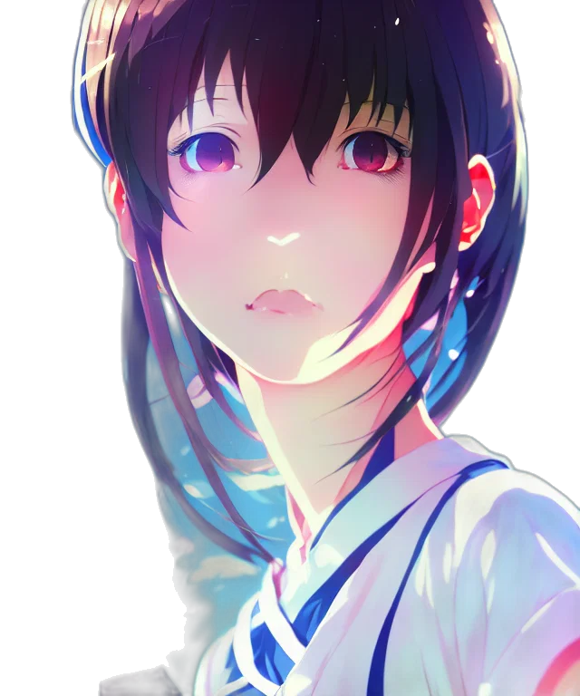 face, robot, creature, dress transparent PNG cut-out
