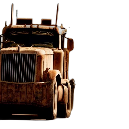 car, robot, weapon, photorealistic, concept art, 3d render, argosy, tractor transparent PNG cut-out