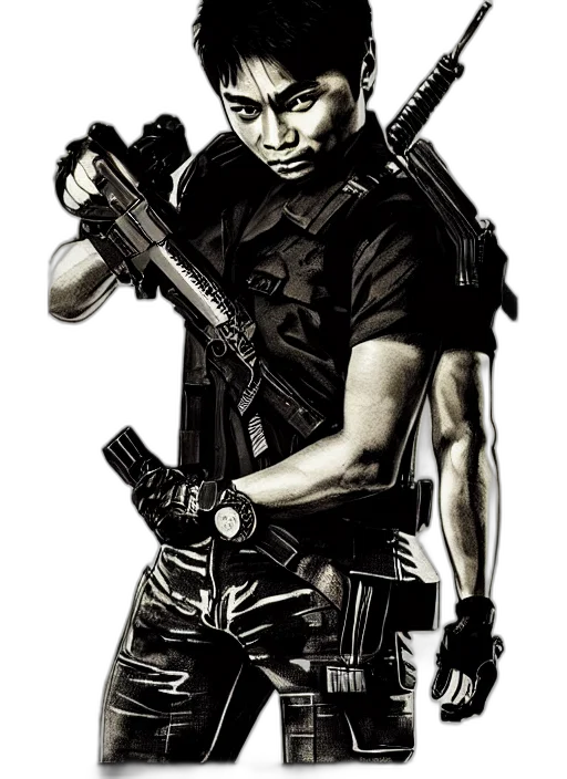 weapon, staff, comic book art, photorealistic transparent PNG cut-out