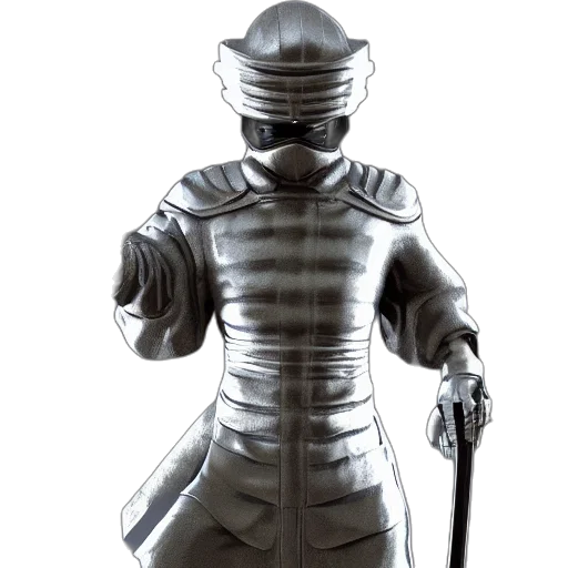 sword, staff, robot, weapon, concept art, 3d render, fantasy art, comic book art transparent PNG cut-out