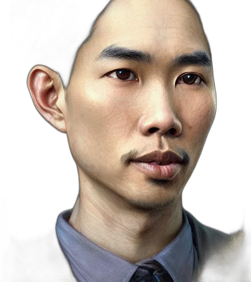 face, staff, mask, hair, photorealistic, oil painting, concept art, fantasy art transparent PNG cut-out