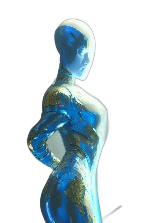 robot, dress, jewelry, bottle transparent PNG cut-out