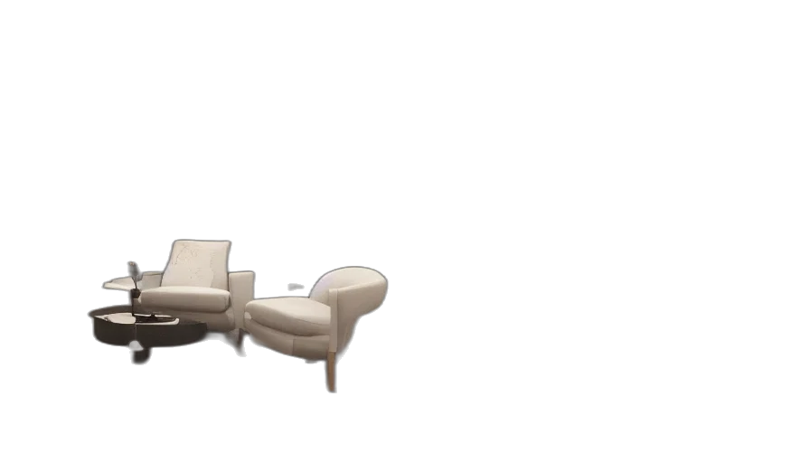 furniture, 3d render, photorealistic, concept art, earth tones, monochrome, low, ceiling transparent PNG cut-out
