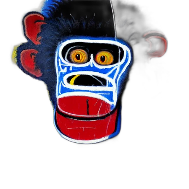 mask, face, robot, creature transparent PNG cut-out