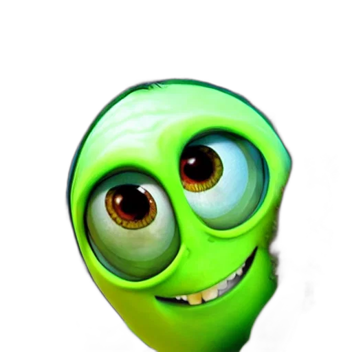 staff, face, robot, creature transparent PNG cut-out