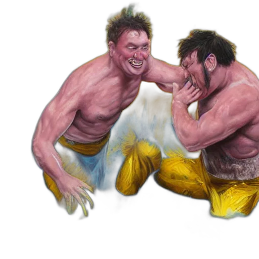 concept art, photorealistic, oil painting, watercolor, underwater, fire, drunks, fall transparent PNG cut-out
