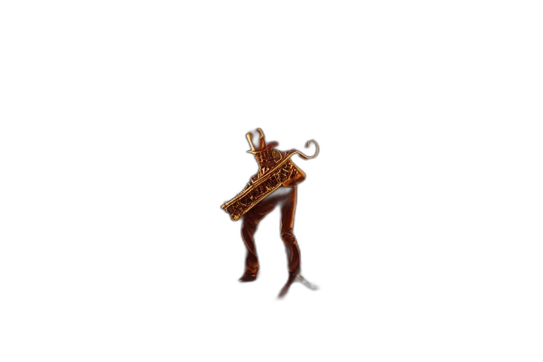 creature, animal, staff, robot, pixel art, concept art, 3d render, fantasy art transparent PNG cut-out