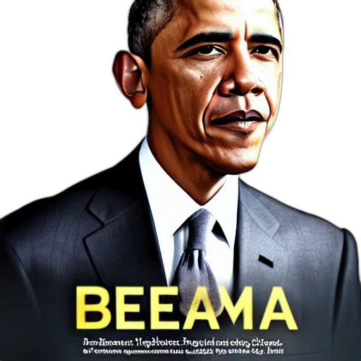 comic book art, photorealistic, concept art, barack, obama, movie, cover transparent PNG cut-out