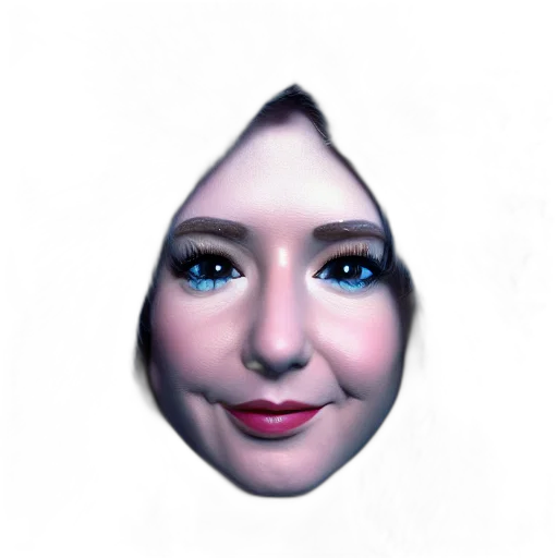 face, mask, crown, creature transparent PNG cut-out