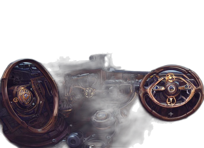 car, crown, weapon, jewelry, concept art, 3d render, photorealistic, watercolor transparent PNG cut-out