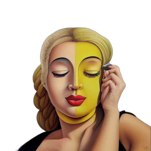 mask, face, jewelry, crown transparent PNG cut-out