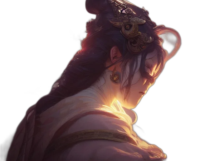 crown, face, staff, mask transparent PNG cut-out