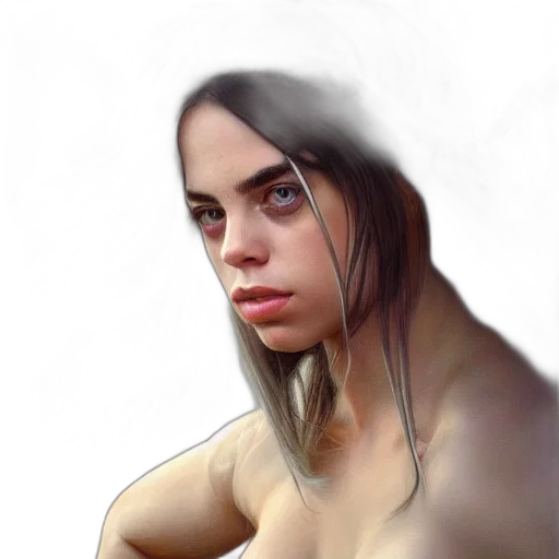 face, creature, hair, jewelry transparent PNG cut-out