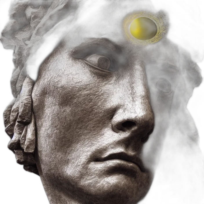 mask, face, jewelry, crown, photorealistic, fantasy art, concept art, vaporwave transparent PNG cut-out