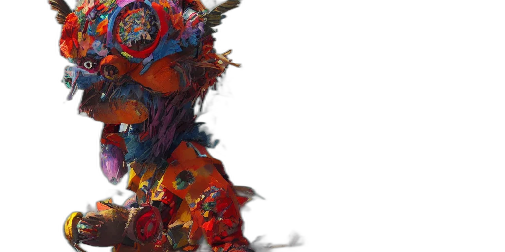 mask, dragon, concept art, fantasy art transparent PNG cut-out